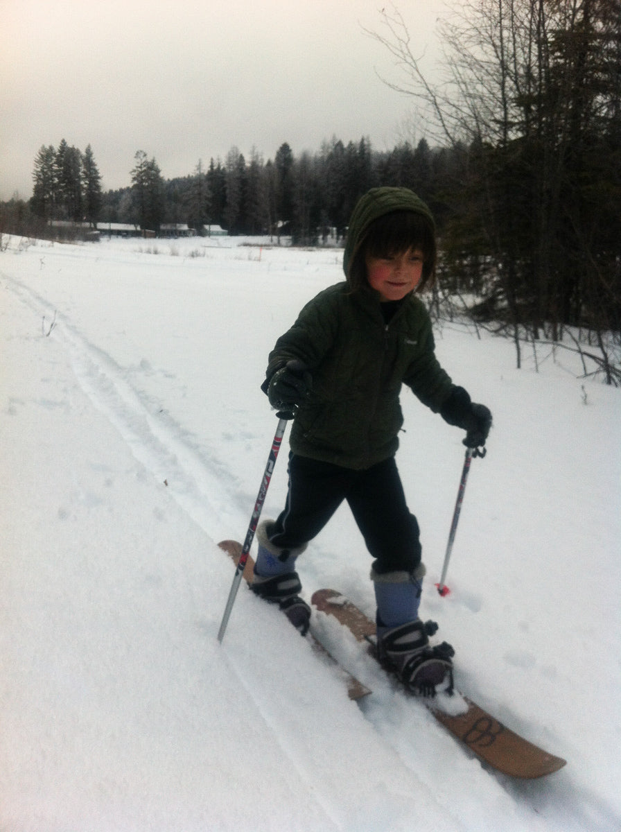 Altai - Balla Hok Kids Ski With Universal Kids' Binding