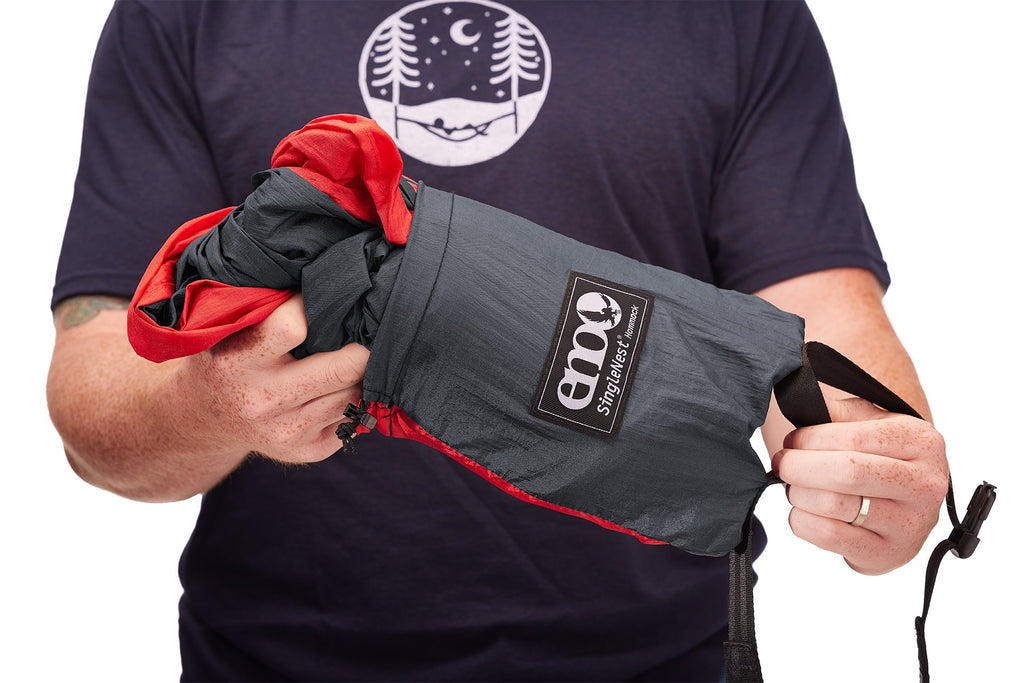 ENO - SingleNest Hammock - Charcoal/Red