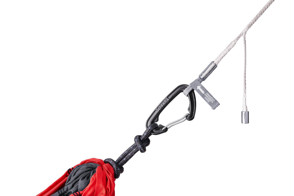 ENO - SingleNest Hammock - Charcoal/Red