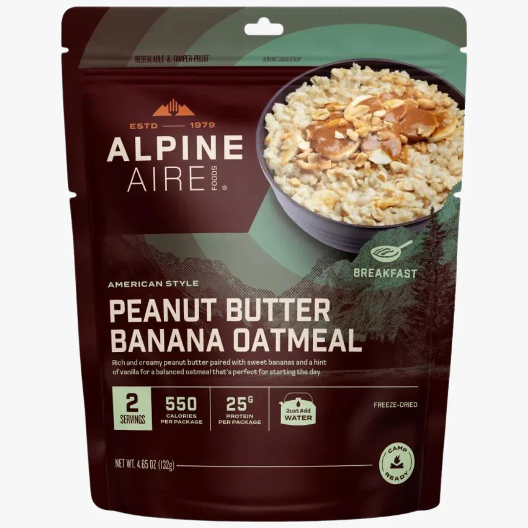 AlpineAire - Peanut Butter Banana Oatmeal