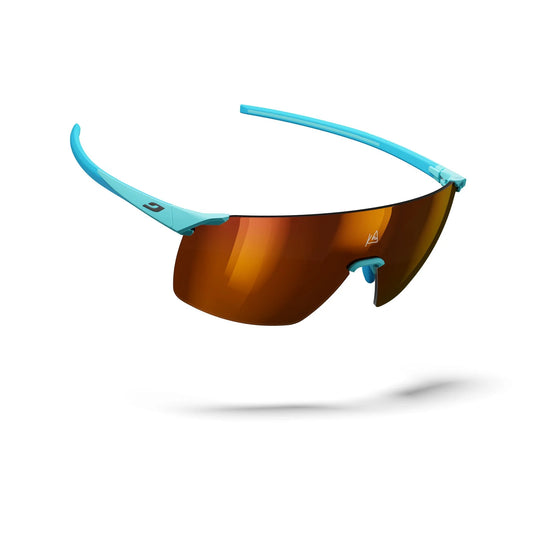 Julbo - Faster L Kilian Jornet - Light Blue Glacier REACTIV 0 3 High Contrast