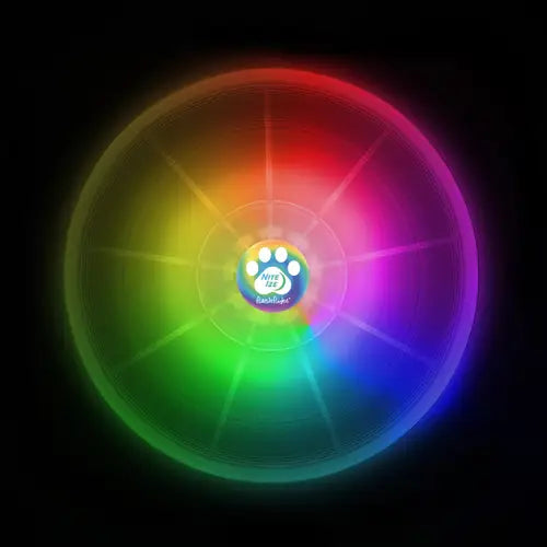 Nite Ize - Flashflight Dog Discuit LED Flying Disc - Disco