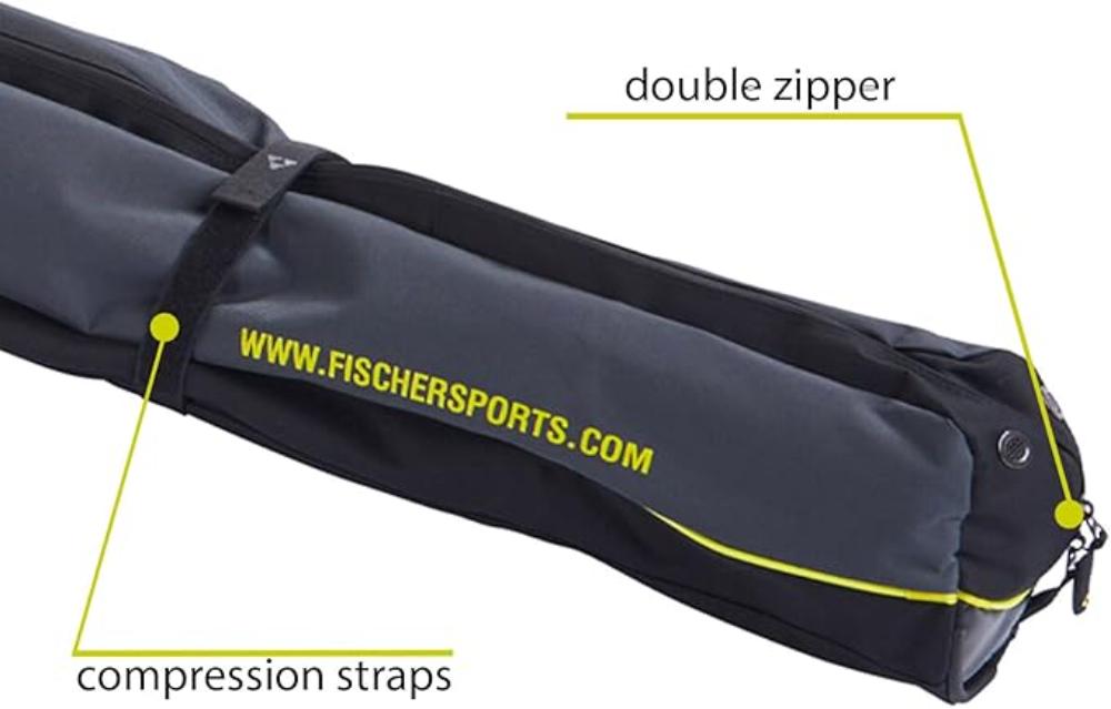 Fischer - Skicase 3 pair XC Performance - 210 Black Yellow