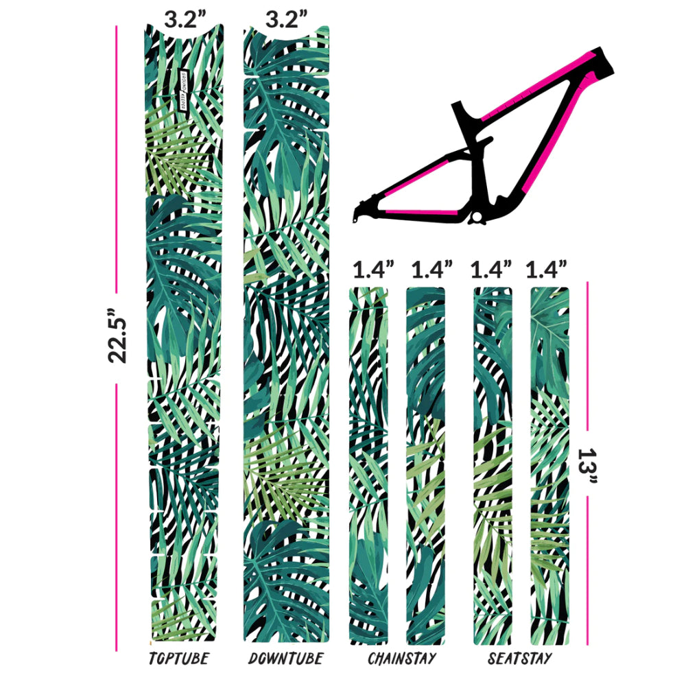 Ground Keeper - Frame Keeper - Space Ferns Gloss
