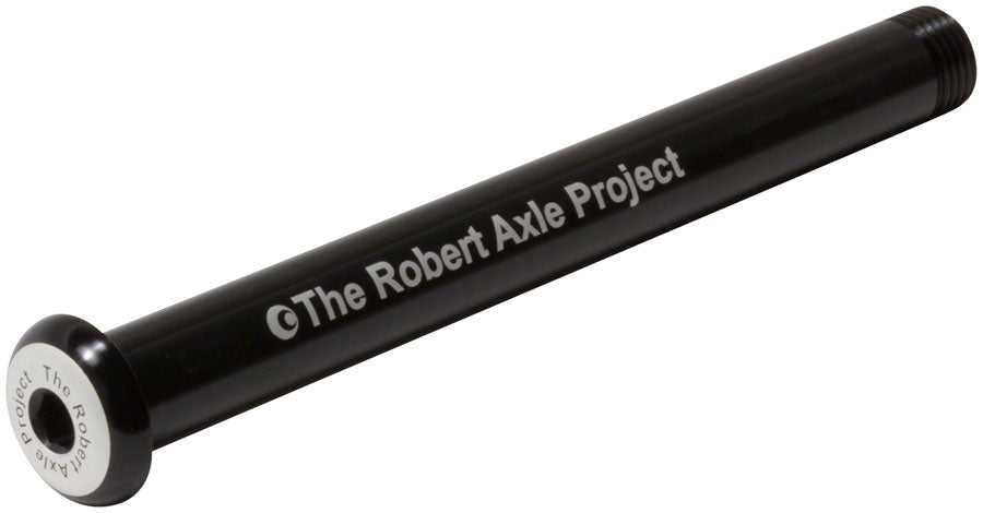 Robert Axle Project - 15mm Lightning Bolt Thru Axle - Front - Length: 125mm Thread: 1.5mm - Black