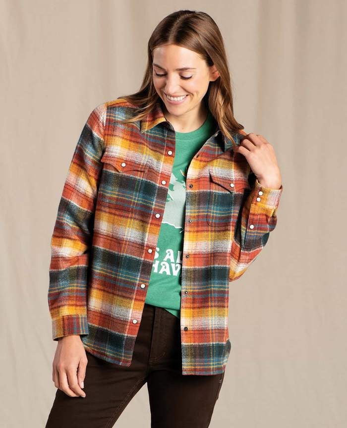 Toad and Co - Folk Yeah Shirt Jacket - Umber