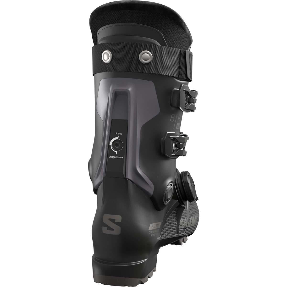 Salomon - S/Pro Supra Boa X100 - Men's - Black Dark Grey Metallic