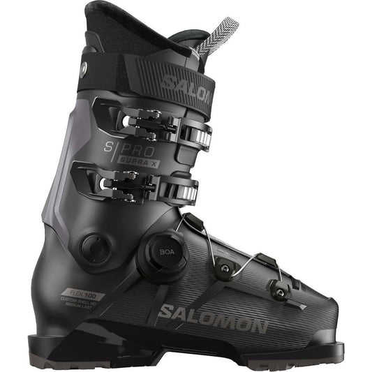 Salomon - S/Pro Supra Boa X100 - Men's - Black Dark Grey Metallic