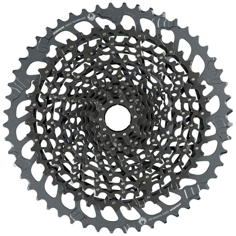 SRAM - GX Eagle XG-1275 Cassette - 12-Speed, 10-52t, Black, For XD Driver Body - Black