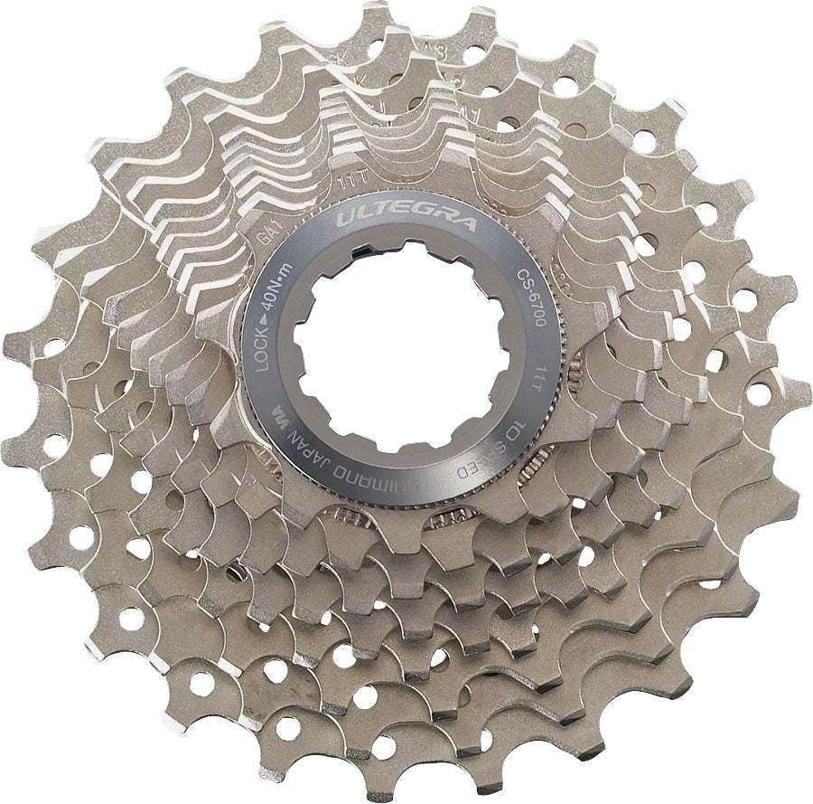 Shimano - Ultegra CS-6700 Cassette - 10 Speed, 11-28t, Silver