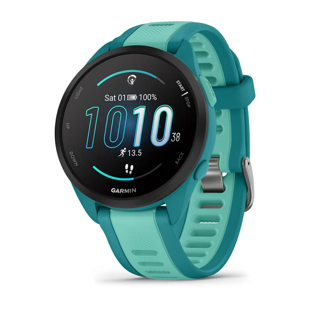 Garmin - Forerunner 165 Music - Mist Gray/Whitestone