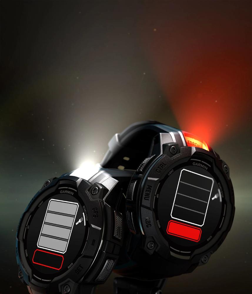 Garmin - Instinct 3 AMOLED 45mm - Black