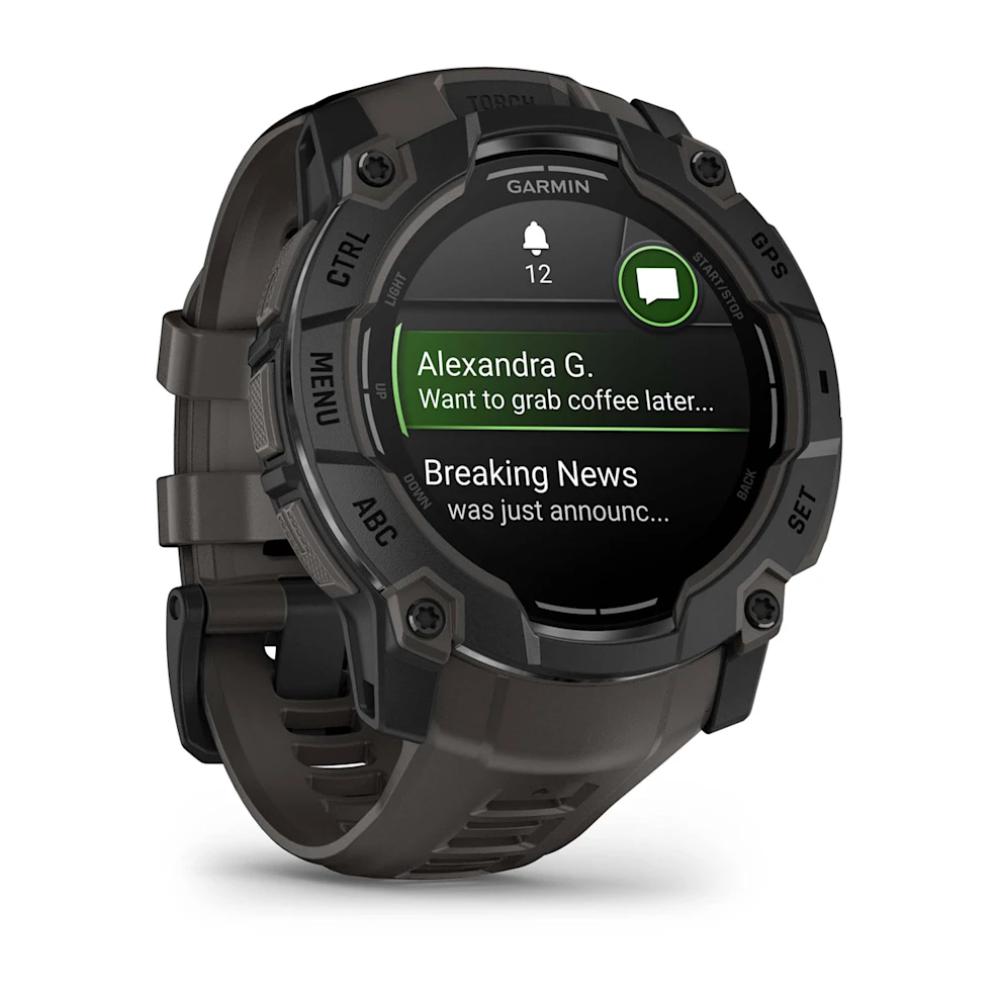 Garmin - Instinct 3 AMOLED 45mm - Black