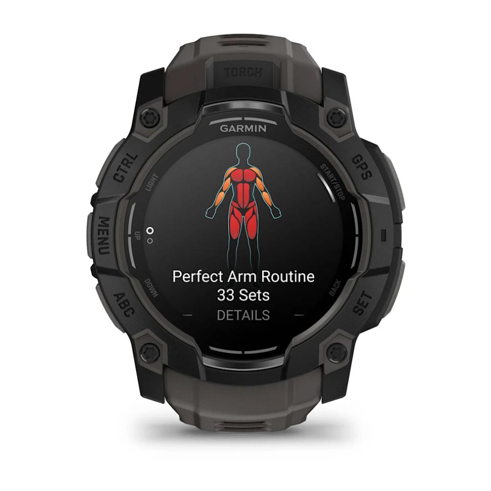 Garmin - Instinct 3 AMOLED 45mm - Black