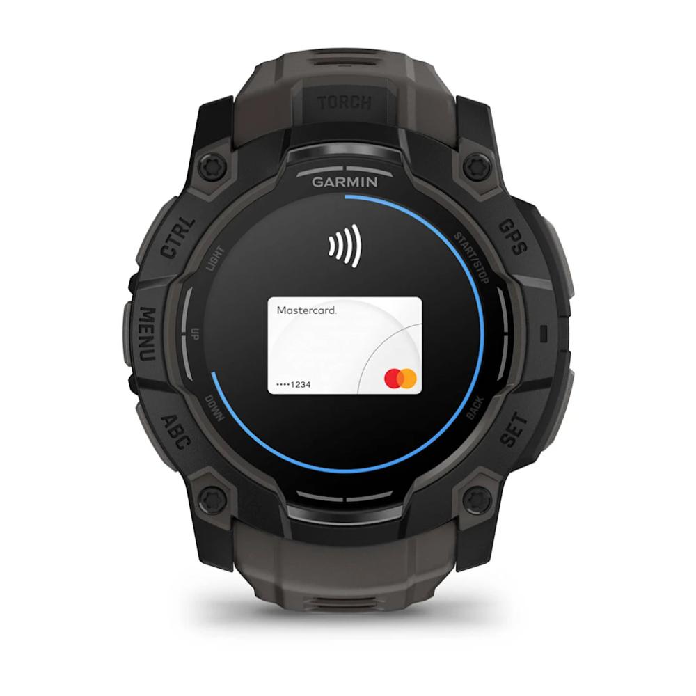 Garmin - Instinct 3 AMOLED 45mm - Black