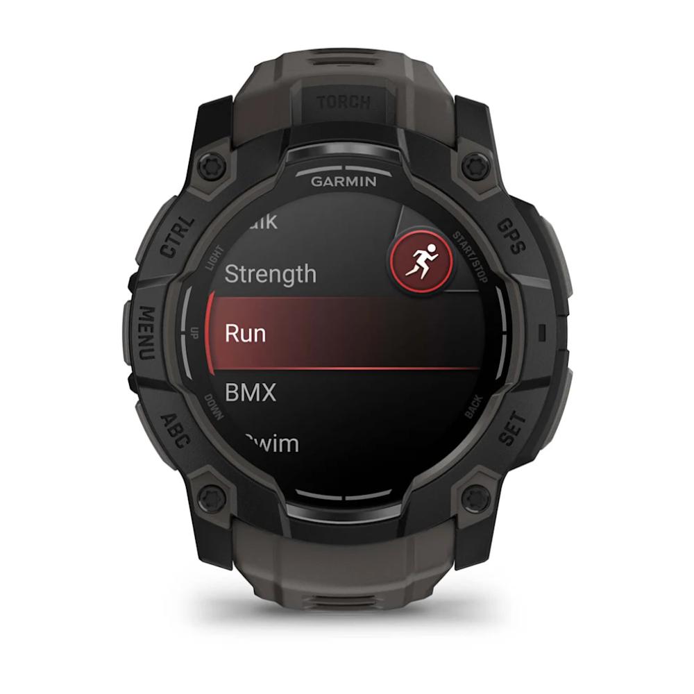 Garmin - Instinct 3 AMOLED 45mm - Black