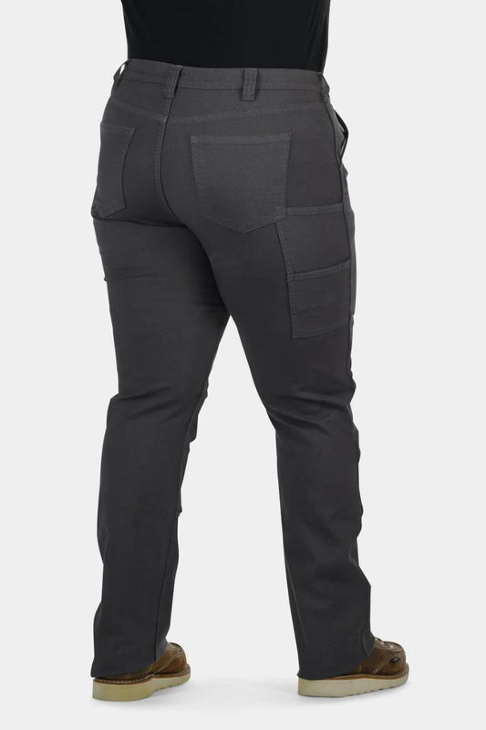 Dovetail - GO TO Stretch Canvas Pant - Women's - Cement Grey