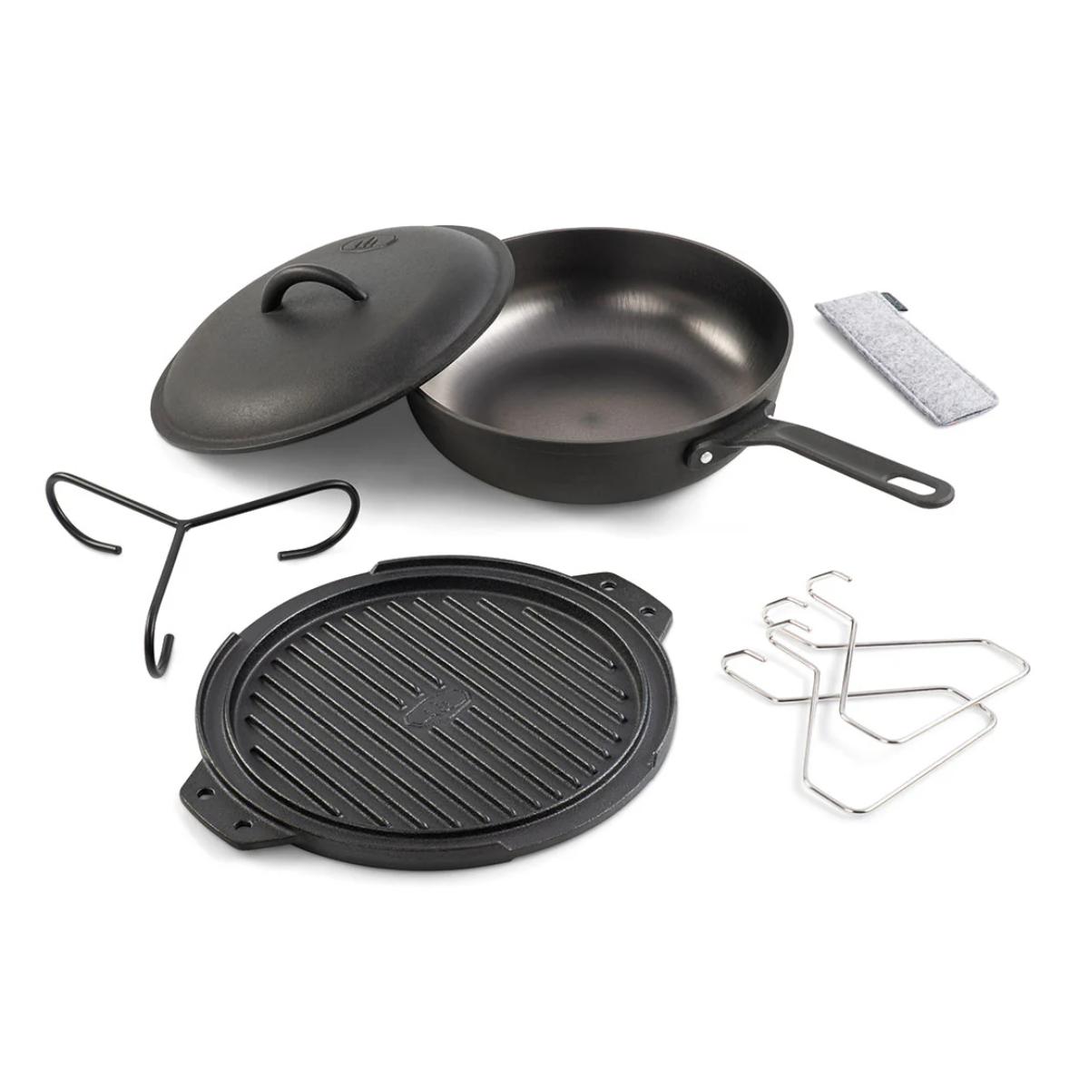 GSI Outdoors - Guidecast 10" Cast Iron Cookset