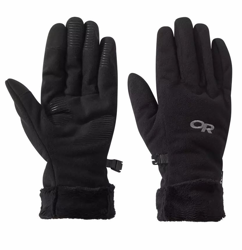 Outdoor Research - Women's Fuzzy Sensor Gloves - Black