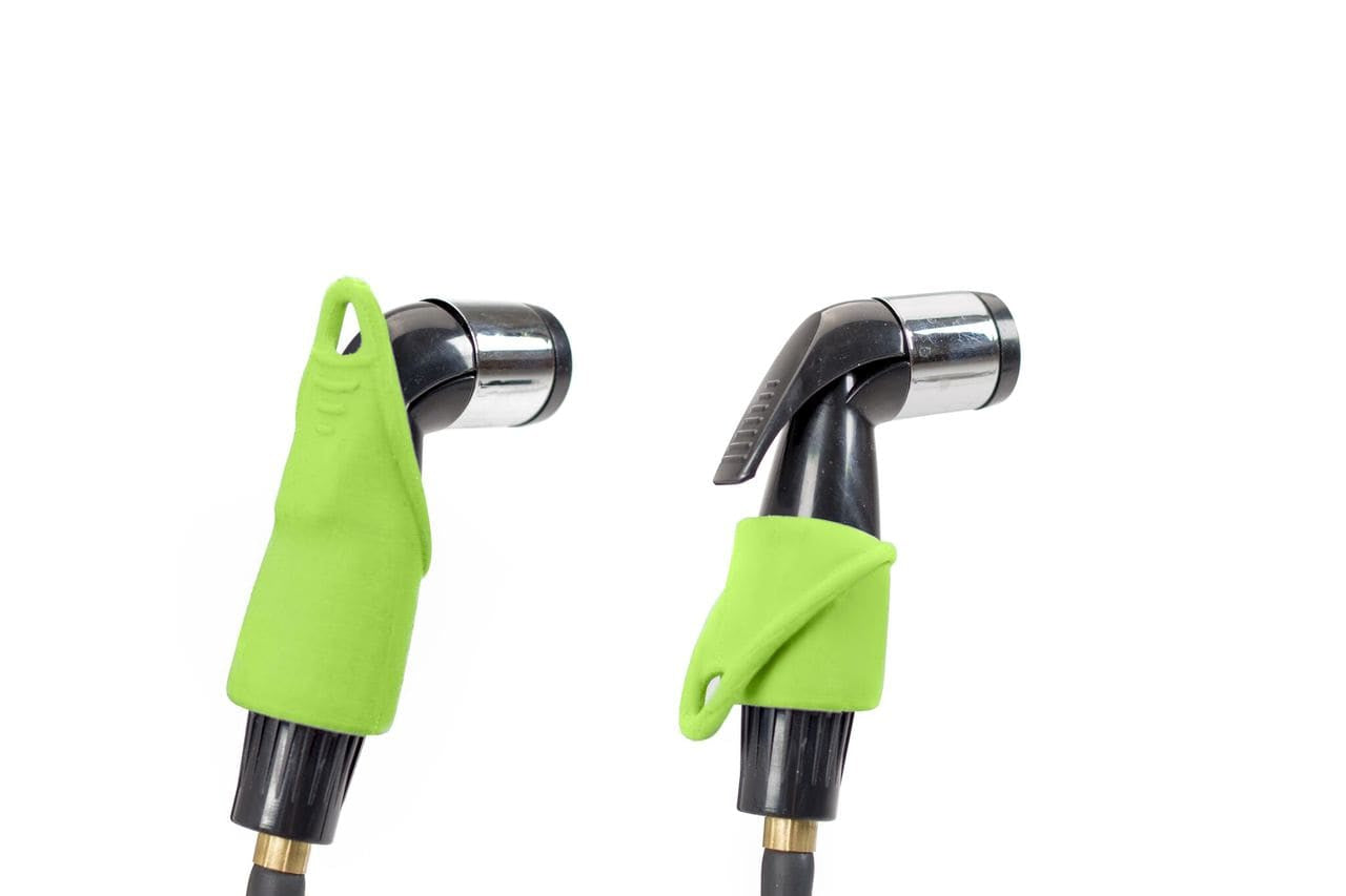 Nemo - Helio LX Pressure Shower - Black/Apple Green