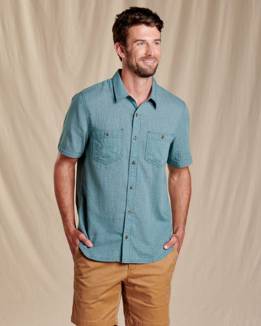 Toad and Co - Honcho Short Sleeve Shirt - Men's - Salt II