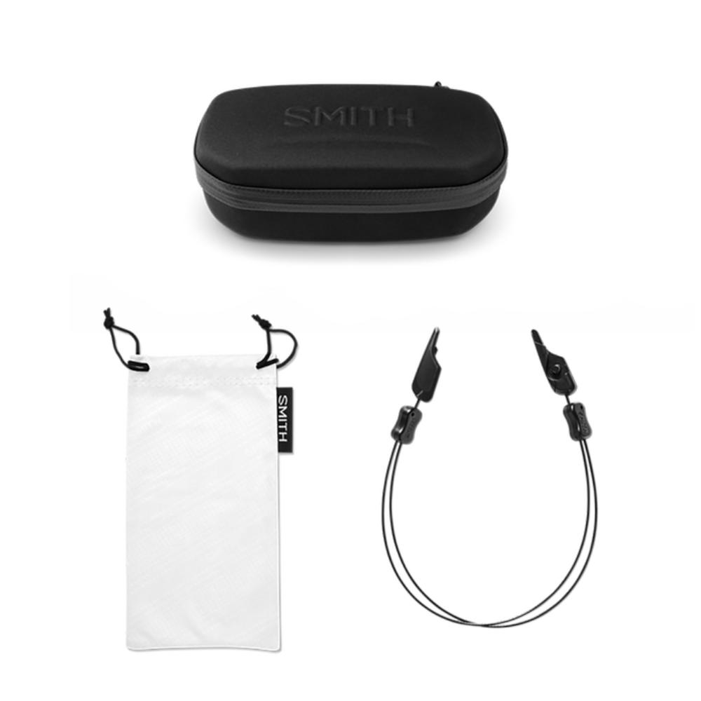 Smith - Hookset - Matte Black; ChromaPop Polarized Gray Green