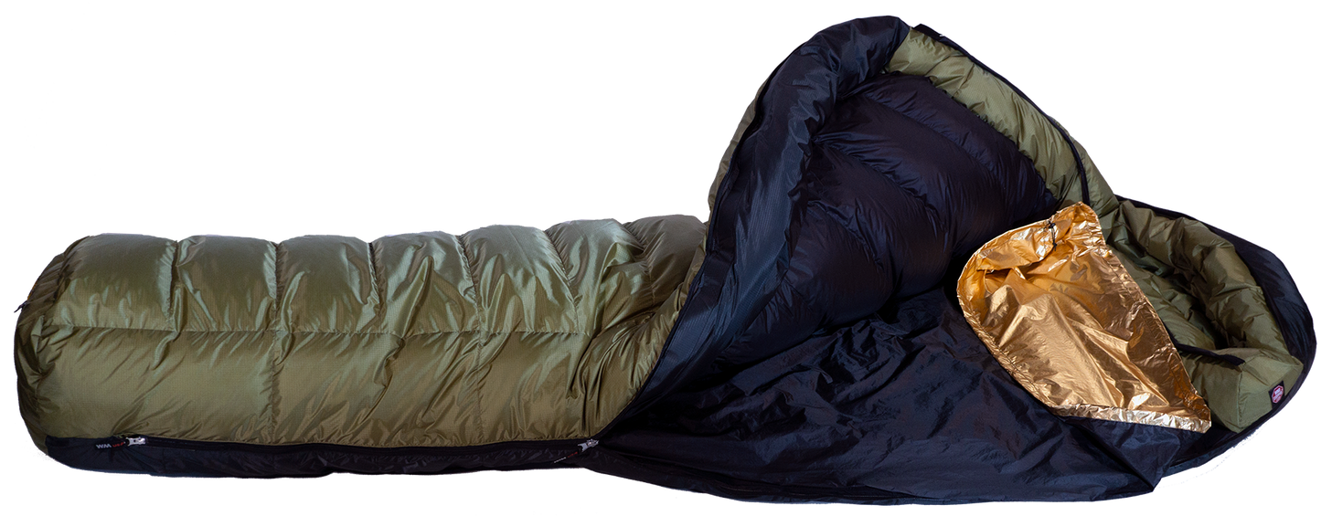 Western Mountaineering - HotSac VBL Sleeping Bag Liner - BLACK GOLD