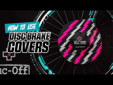 Muc-Off - Disc Brake Covers - Black/Pink