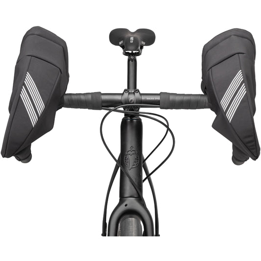 45NRTH - Draugenklaw Drop Bar Pogies - Black