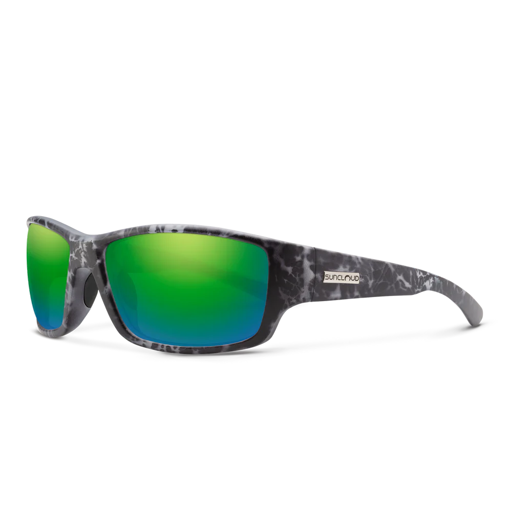 Suncloud - Hull - Matte Stonefish/Polarized Green Mirror