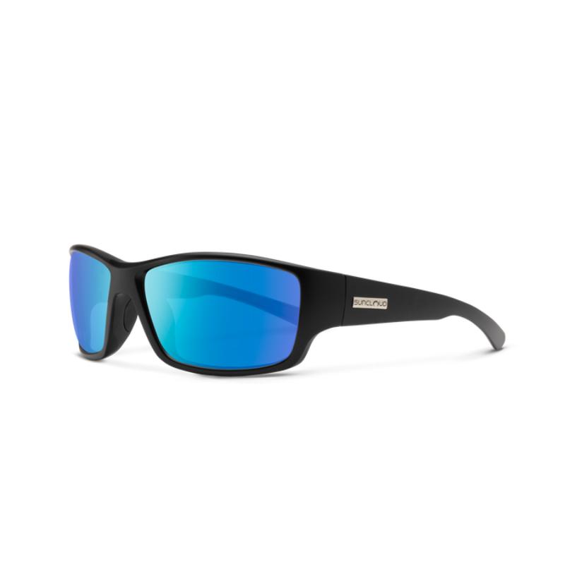 Suncloud - Hull - Matte Black; Blue Mirror
