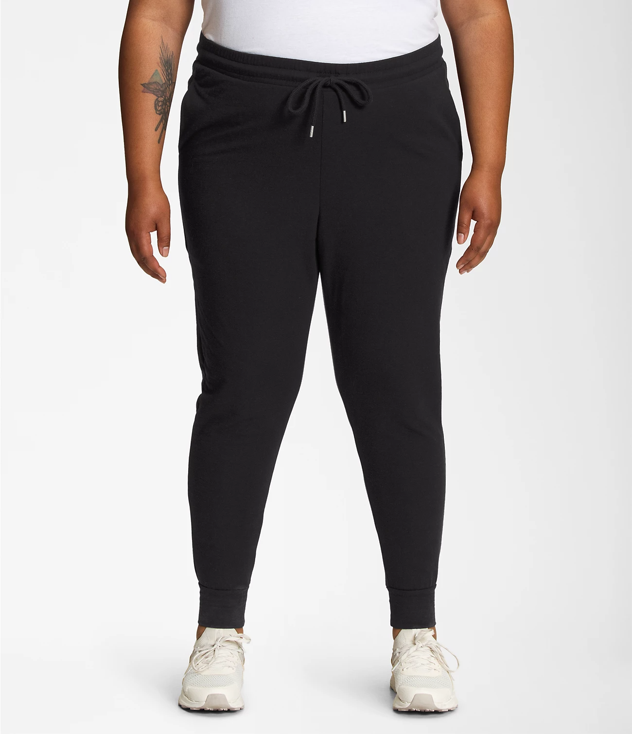 The North Face - Westbrae Knit Jogger - Women's Plus - Tnf
