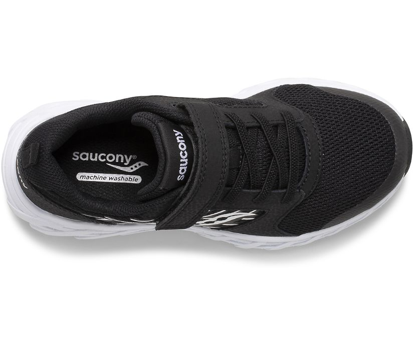 Saucony - Wind A/C 2.0 - Big Kids' - Black/White