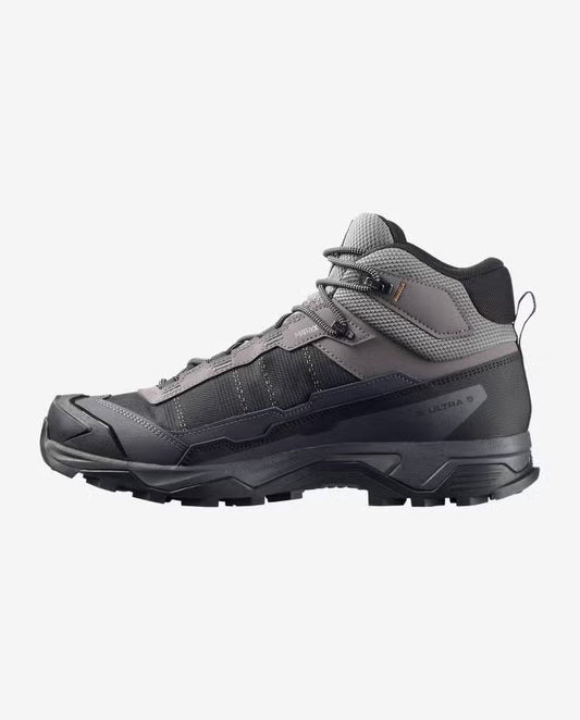 Salomon - X Ultra 5 Mid GTX M - Dark Gull Gray/Asphalt/Willow