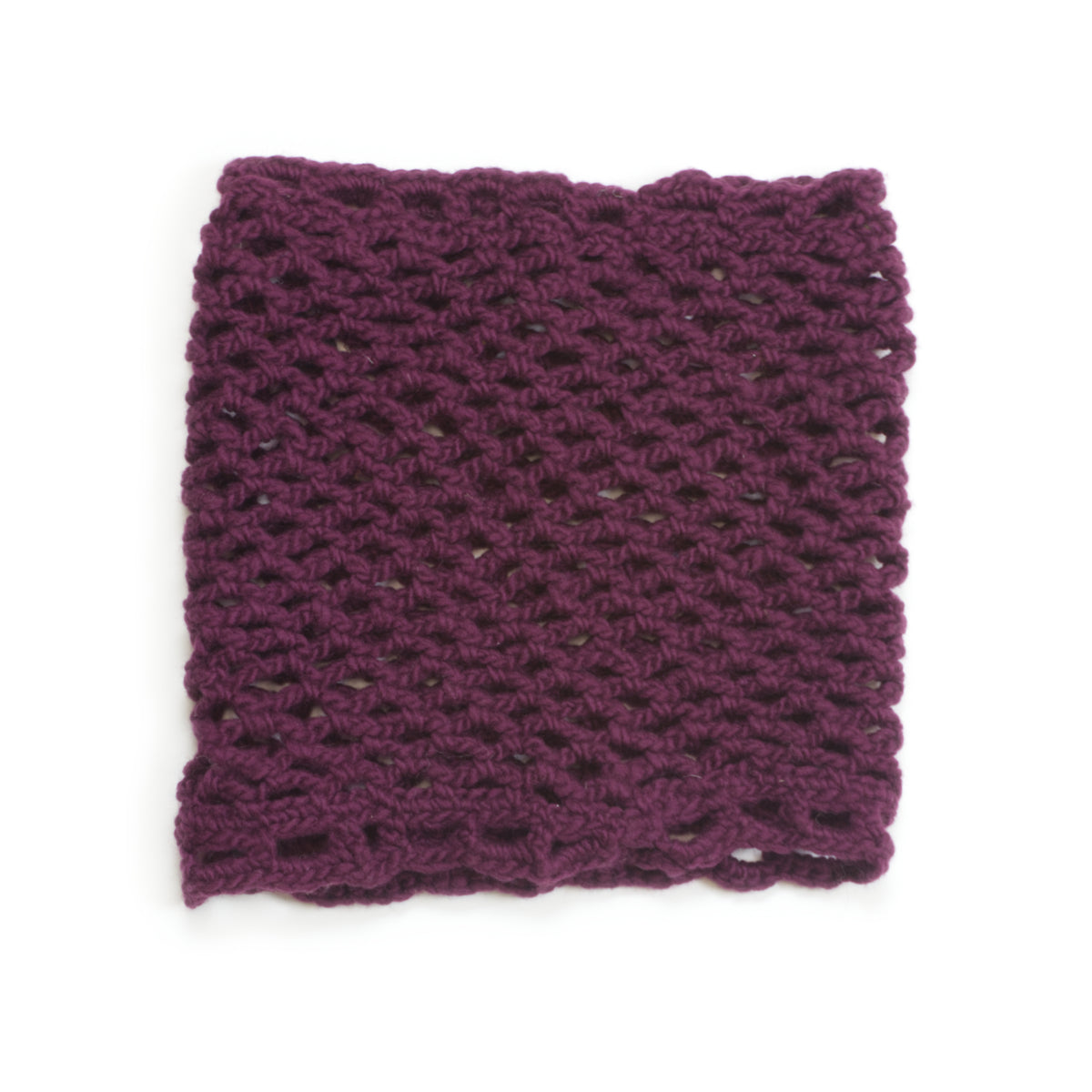 Ambler - Stacy Hand Knit Scarf - Magenta