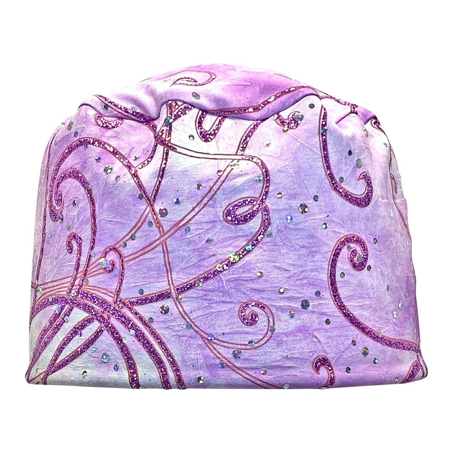 Choucas Hats - Glide Plus Flat Top Hat - No Sparkle Print