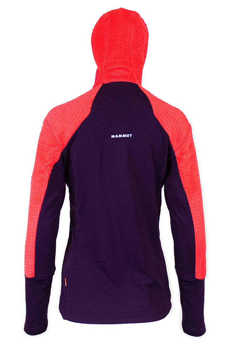 Mammut - Aenergy Light ML Hybrid Hoody SC - Women's - Sunset-Grape
