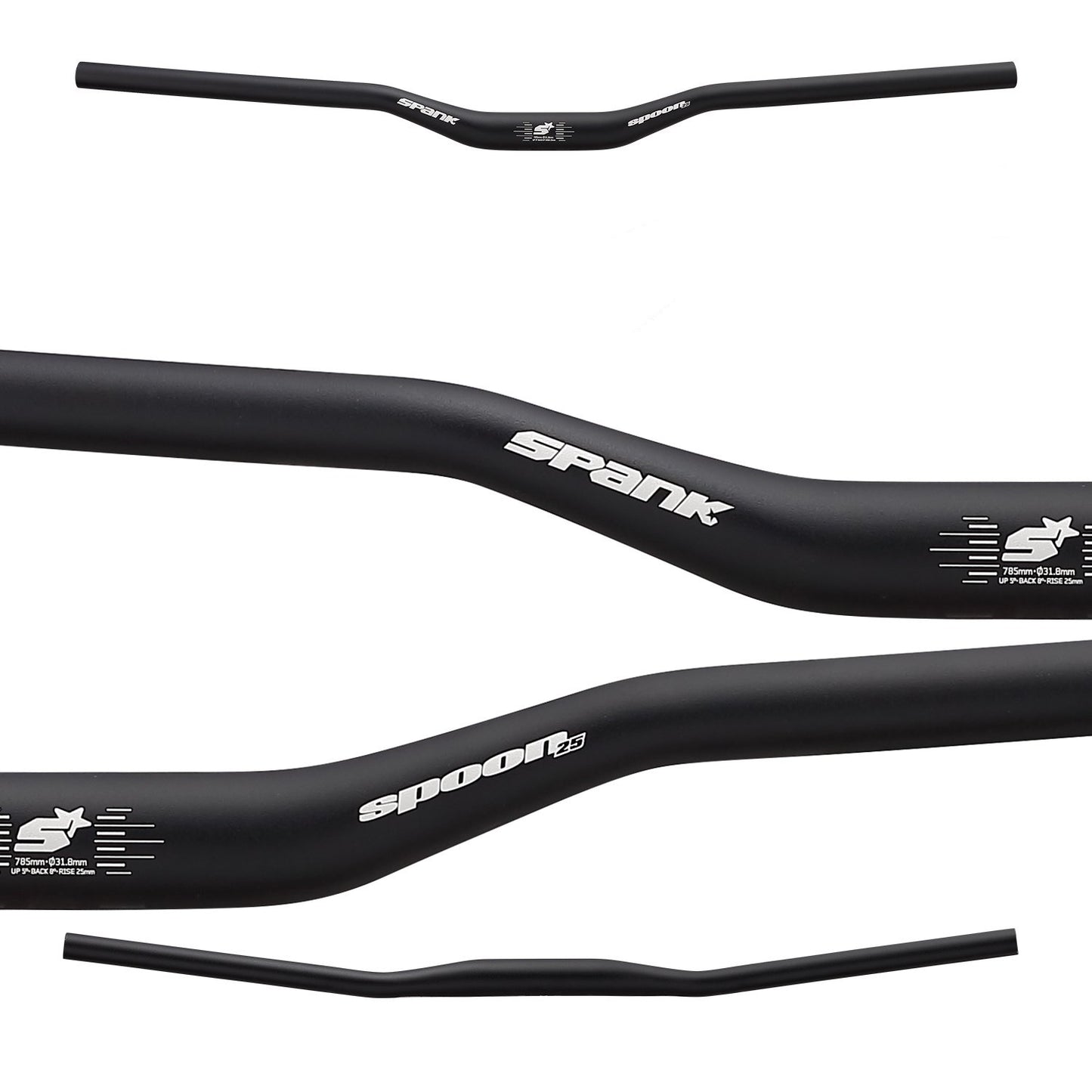 SPANK - SPOON 25 Bar - Black