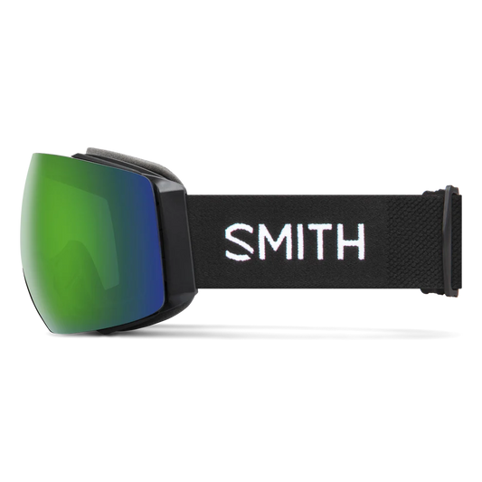 Smith - I/O Mag - Black; Sun Green Mirror/ChromaPop Storm Rose Flash