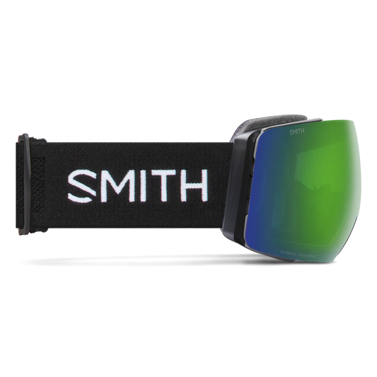 Smith - I/O Mag XL - Black; Sun Green Mirror/Storm Rose Flash