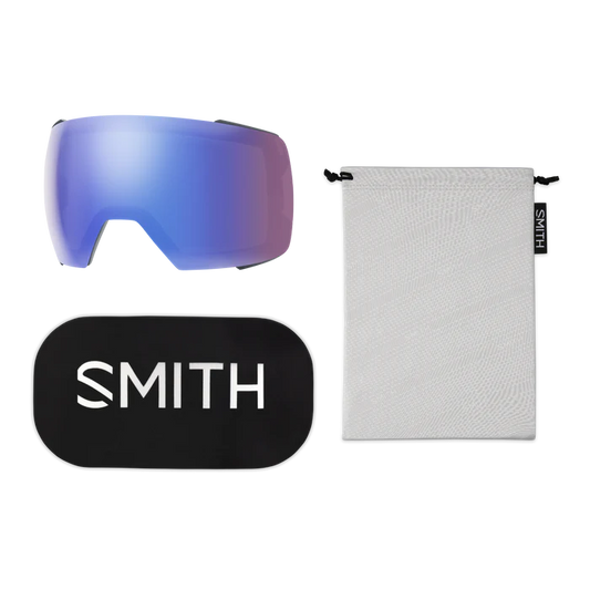 Smith - I/O Mag XL - Black; Everyday Green Mirror/Storm Blue Sensor Mirror