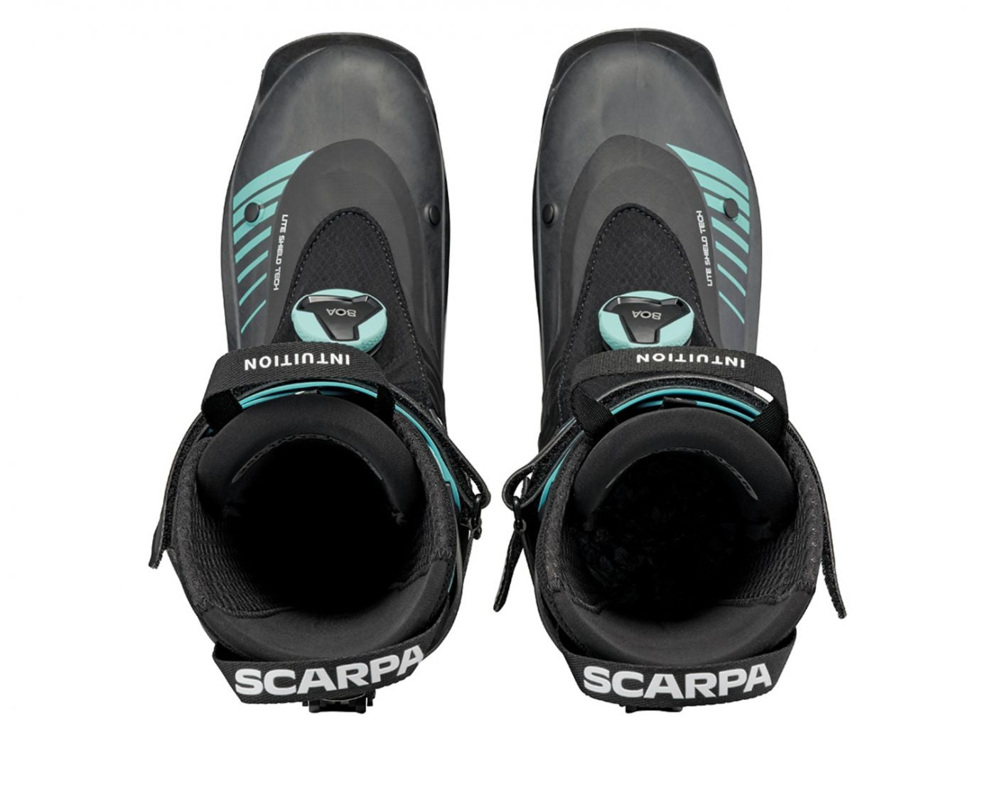 Scarpa - F1 LT Women's Touring Boot - Carbon/Aqua