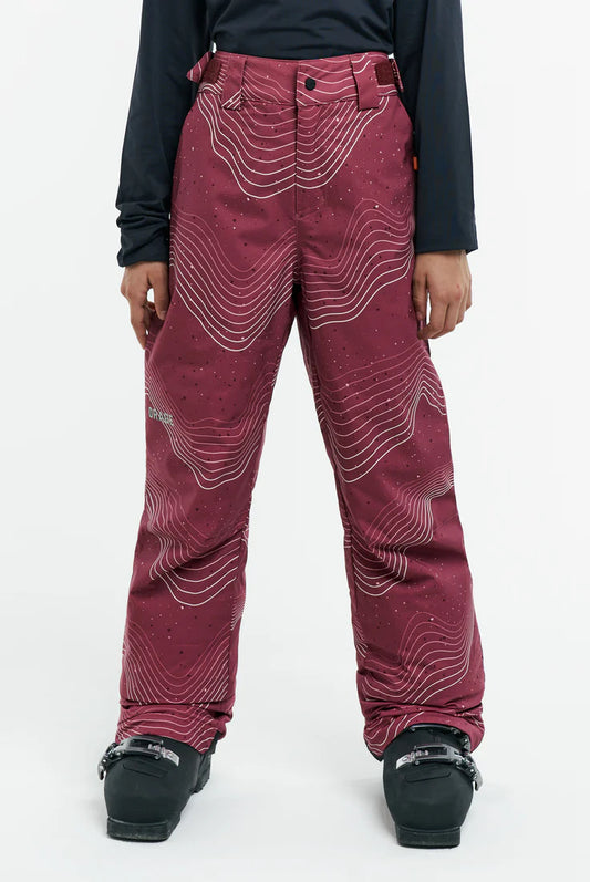 Orage - Comi Insulated Pant - Kids' - Shadows Outlines Cherry