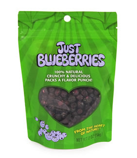 Just Tomatoes - Just Blueberries 2oz Package - Just Blueberries