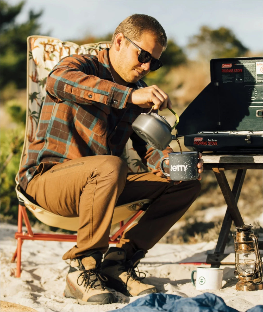 Jetty - Arbor Flannel - Agave