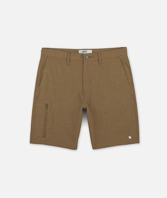 Jetty - Polywog Hybrid Walkshort - Men's - Khaki