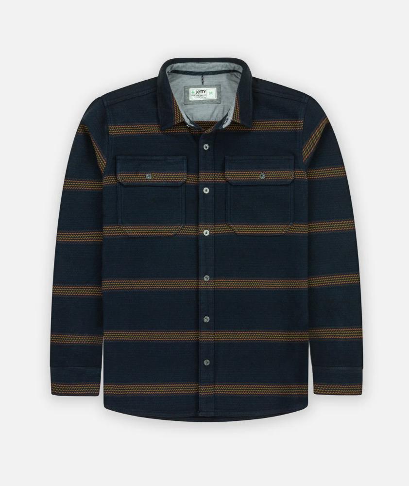 Jetty - Horizon Flannel - Men's - Navy
