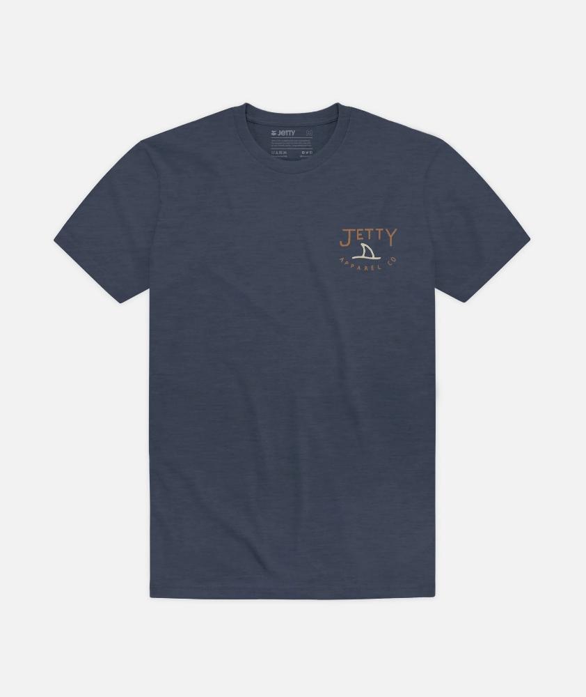 Jetty - Blood Sweat & Beers Tee - Navy