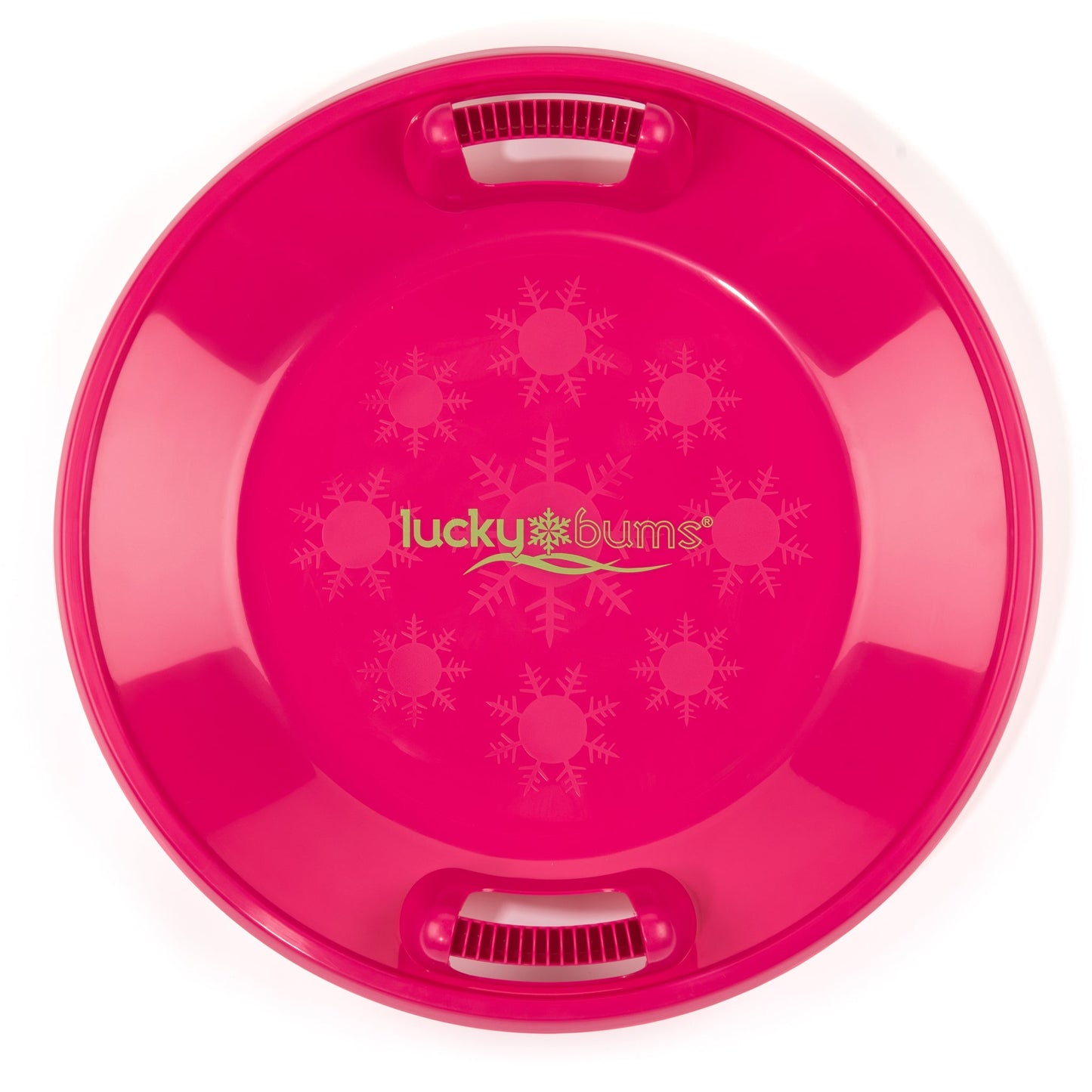 Luckybums - Snow Kids Plastic Saucer Sled - Pink