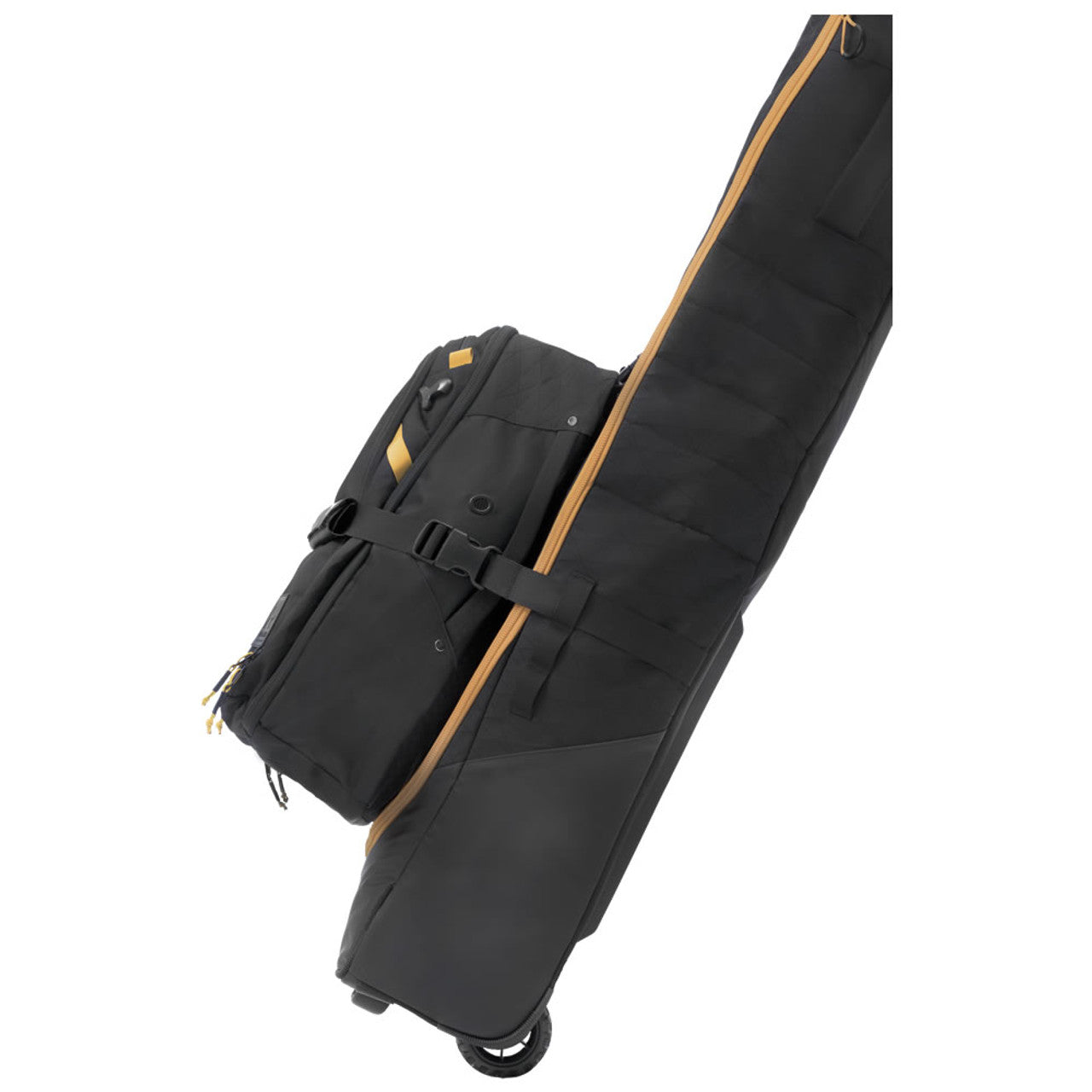 Kulkea - Kantaja Double Roller Ski Bag - Black Gold